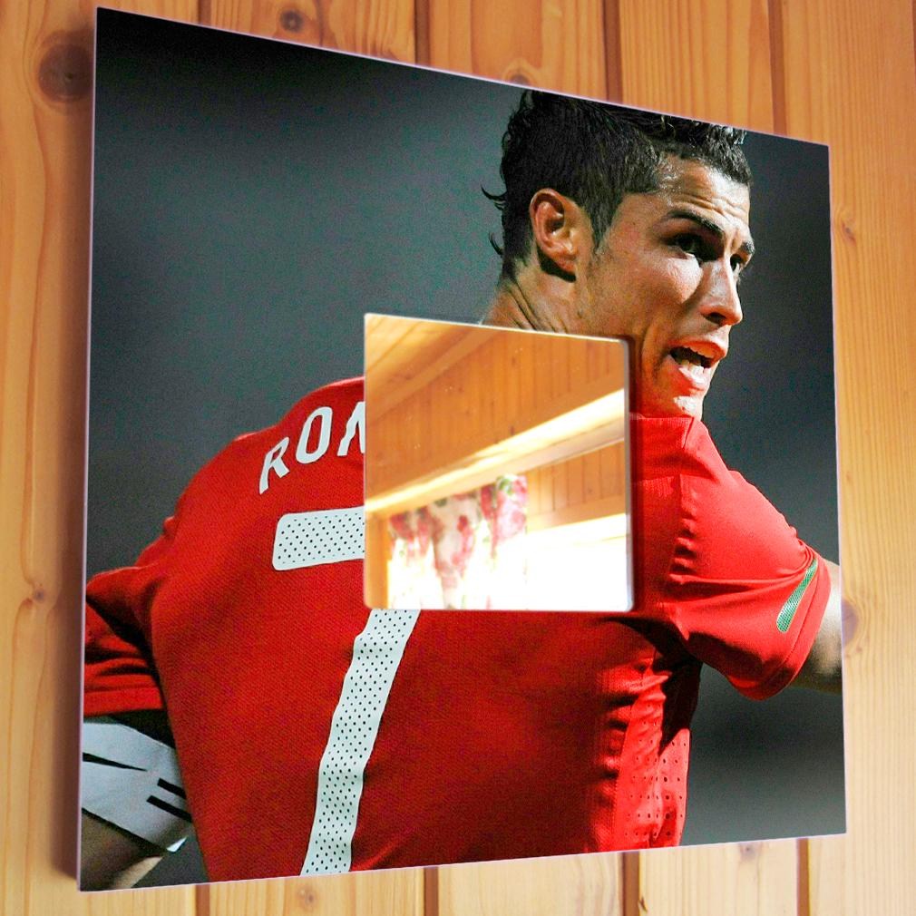 Зеркало декоративное Криштиану Роналду 260х260 мм (M03091)