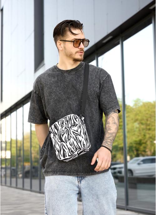 Мужская сумка-мессенджер Sambag Zebra тканевая через плечо (1140019723) - фото 9 Мужская сумка-мессенджер Sambag Zebra тканевая через плечо (1140019723) - фото 9