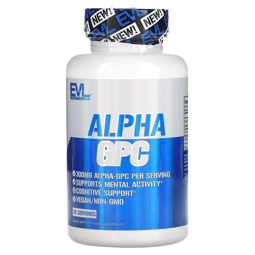 Холин В-4 EVLution Nutrition Alpha GPC 60 растительных капс. (EVL-02752)