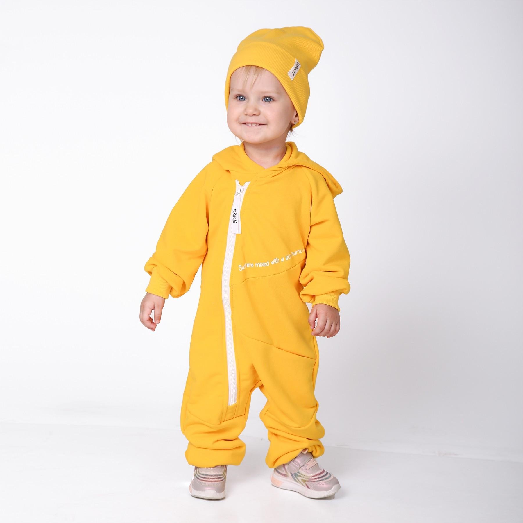 Комбинезон DoRechi Драйв 74 см Желтый - фото 3