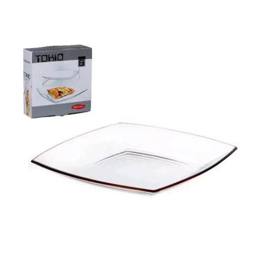 Набор тарелок Pasabahce Tokio 265х265 мм 6 шт. (54087)