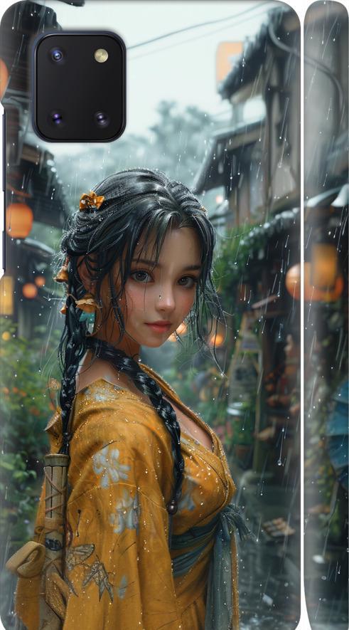 Чехол на Samsung Galaxy Note 10 Lite Anime-girl (6133m-1872-42517)