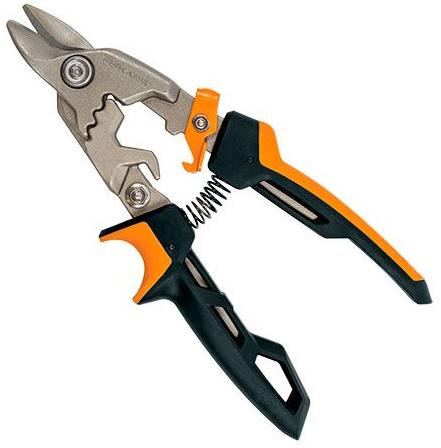 Ножиці по металу Fiskars PowerGear з коротким лезом (1027212) - фото 2 Ножиці по металу Fiskars PowerGear з коротким лезом (1027212) - фото 2