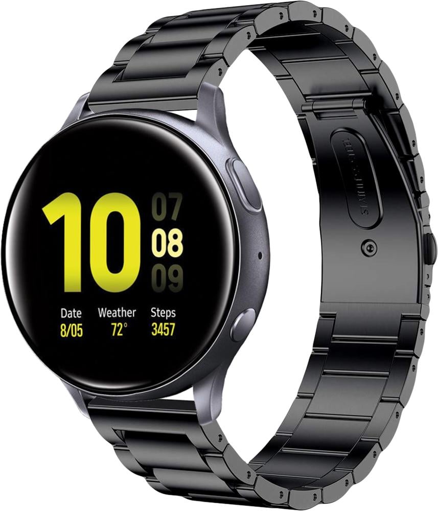 Браслет металлический Shape для Galaxy Watch Active Black (25299-2B) - фото 1 Браслет металлический Shape для Galaxy Watch Active Black (25299-2B) - фото 1
