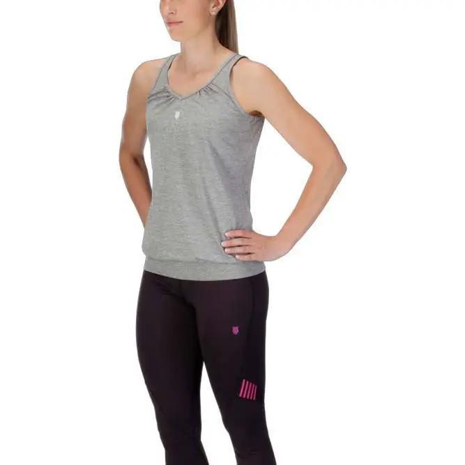 Майка женская K-Swiss Womens Buy sideline tank top XS Grey (190125-034-XS)
