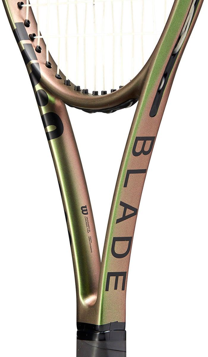 Ракетка Wilson Blade 98S V8.0 Gr3 Желтый (WR079411) - фото 4