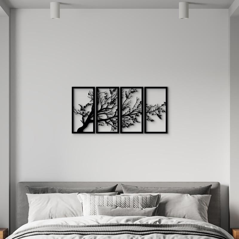 Декоративное панно Дерево из дерева 35х70 см (0030 35х70)