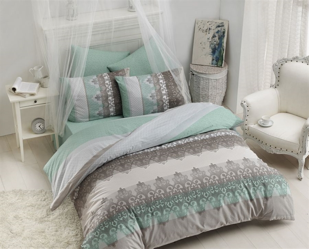 Комплект постельного белья Lighthouse 4 сезона Mint 200х220 см
