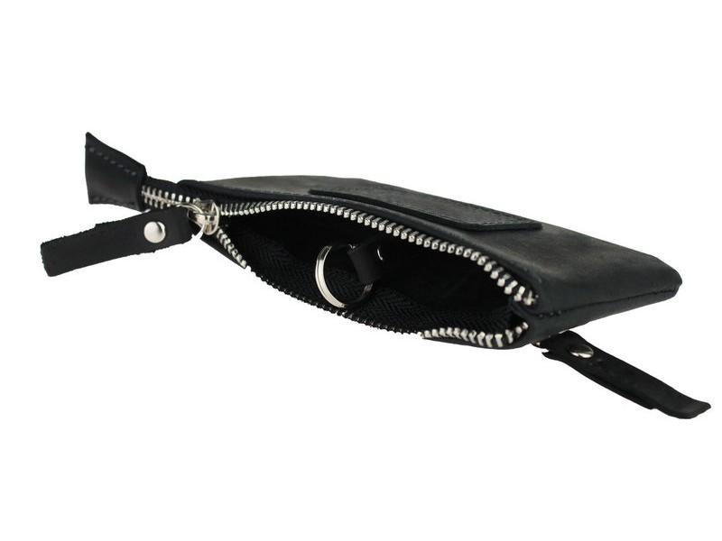 Ключница FREESKIN Type 2 кожанная 14x7x1 см Черный (81101) - фото 3 Ключница FREESKIN Type 2 кожанная 14x7x1 см Черный (81101) - фото 3