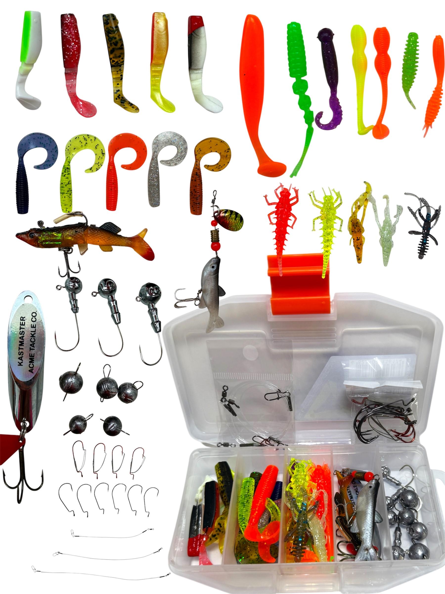 Набор силиконовых приманок SELECT LURE BOX для ловли хищной рыбы крючки джиг-головки/чебурашки/поводки в коробочке 25 шт. (1884555554475) Набор силиконовых приманок SELECT LURE BOX для ловли хищной рыбы крючки джиг-головки/чебурашки/поводки в коробочке 25 шт. (1884555554475)