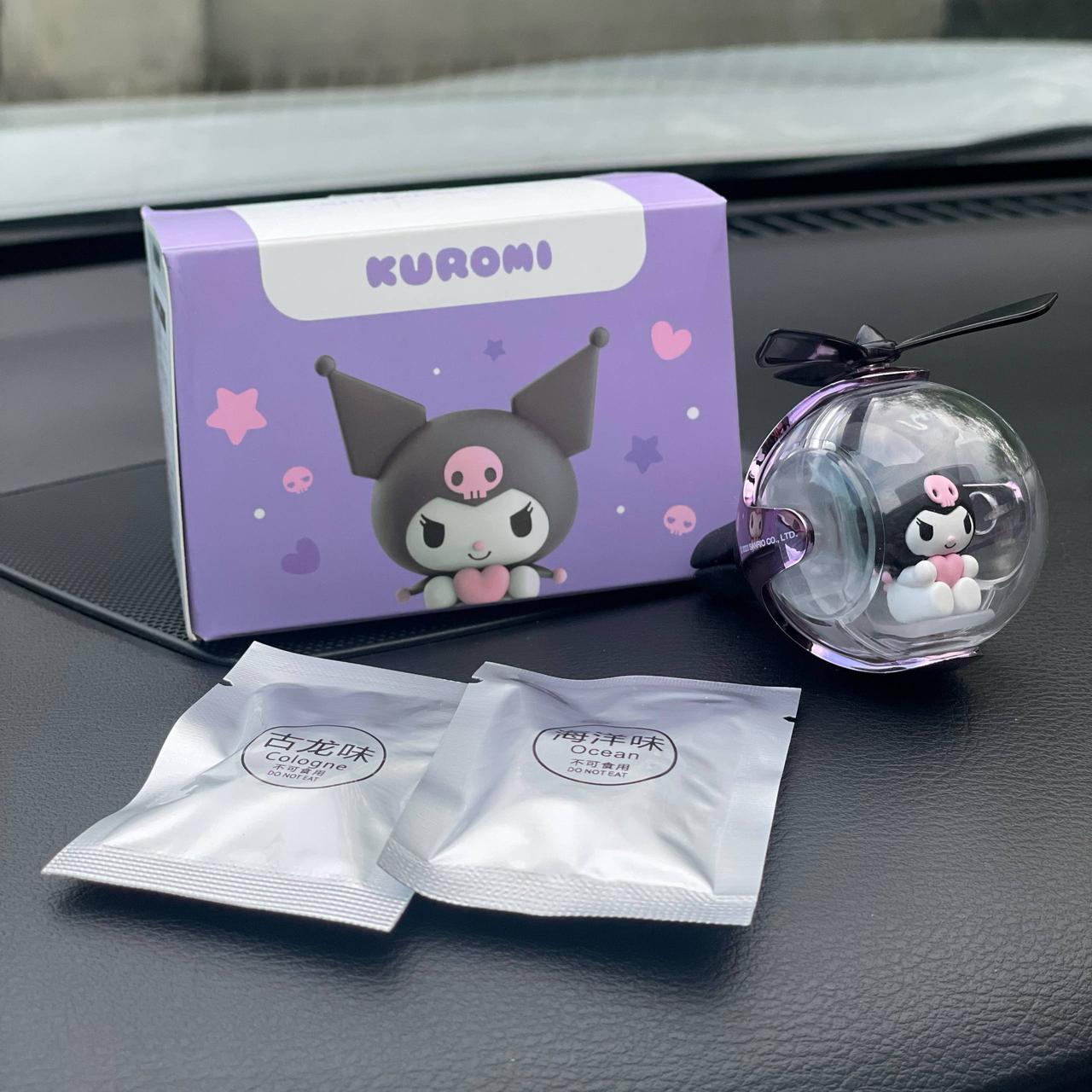 Ароматизатор автомобильный с лопастями Kuromi Pilot - фото 6 Ароматизатор автомобильный с лопастями Kuromi Pilot - фото 6