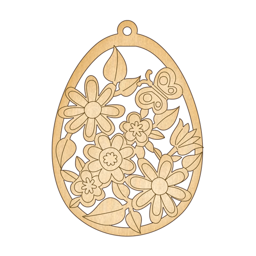 Заготовка з фанери №171 Пасхальне яйце-9 (5886)