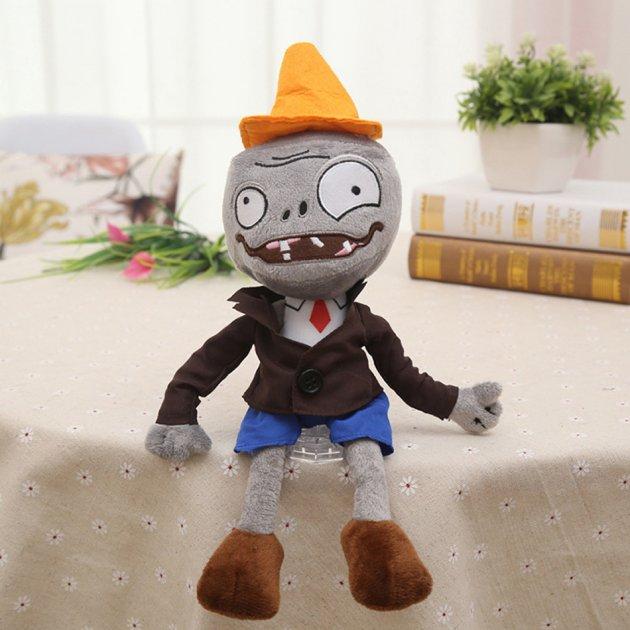 М'яка іграшка Зомбі з конусом Рослини проти зомбі 30 см