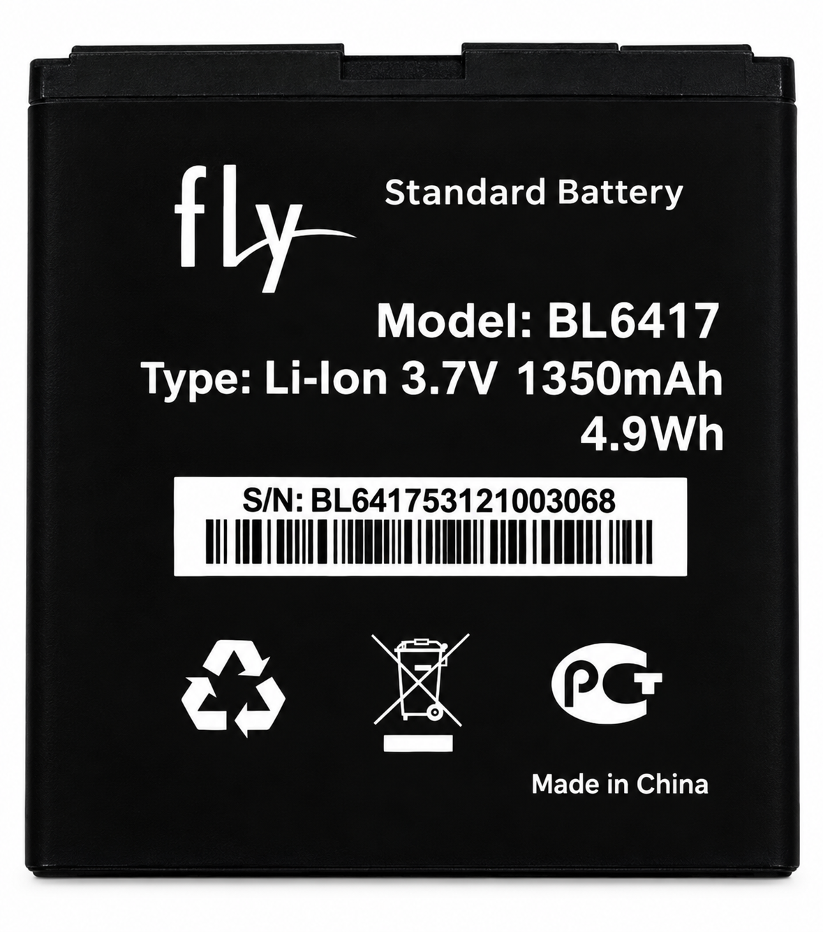 Аккумулятор BL6417 для Fly IQ239 Plus 1300 mAh (3512023)