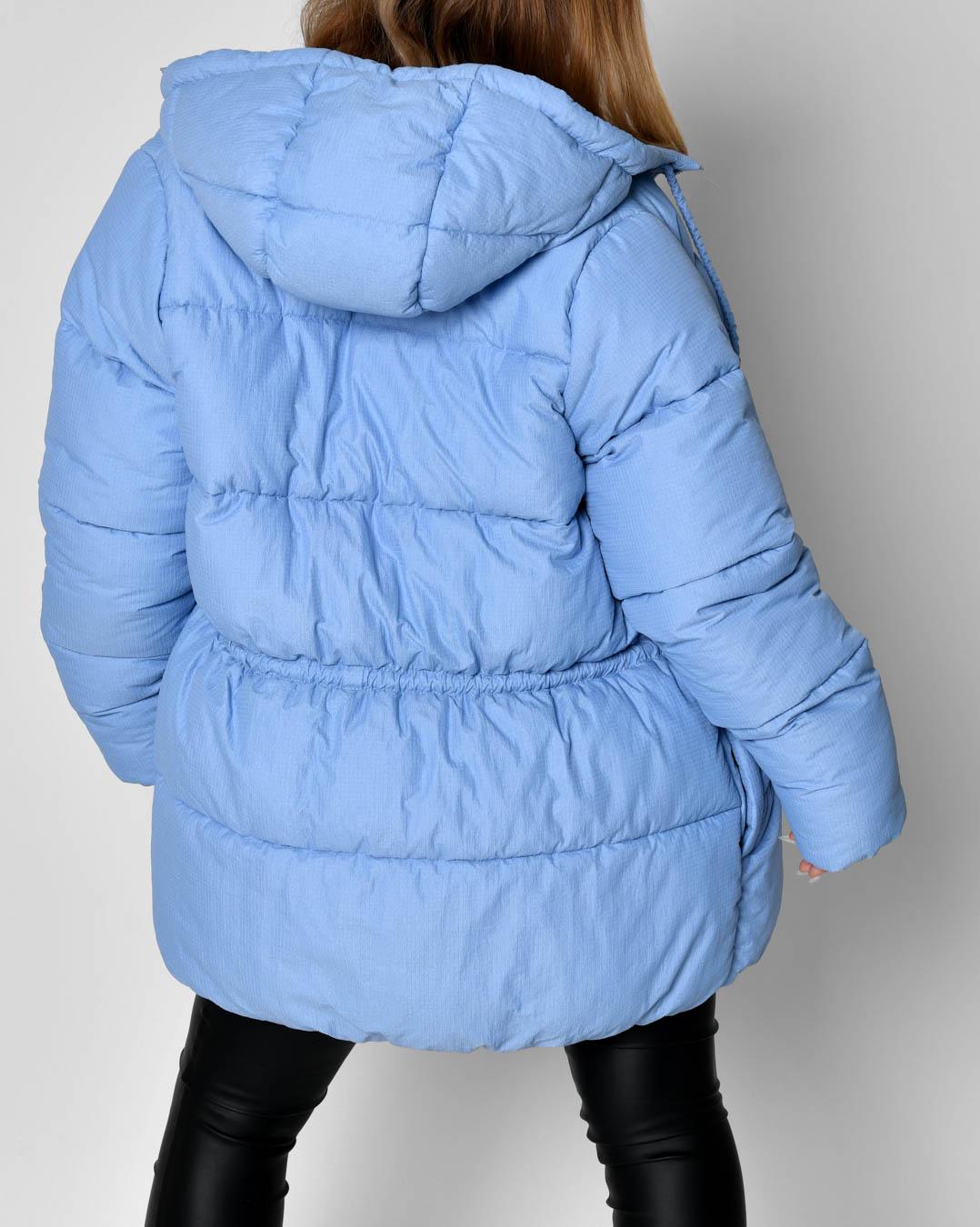 Пуховик X-Woyz LS-8947-11 M Блакитний (2000002512615) - фото 2 Пуховик X-Woyz LS-8947-11 M Блакитний (2000002512615) - фото 2