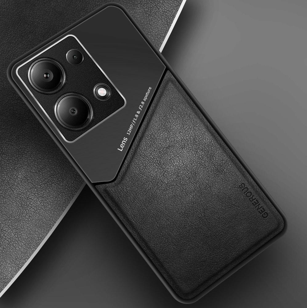 Комбинированный чехол Generous Xiaomi Redmi Note 13 Black (36226-2B) Комбинированный чехол Generous Xiaomi Redmi Note 13 Black (36226-2B)