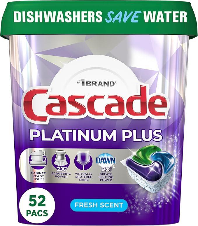 Капсули для миття посуду Cascade 52 шт.