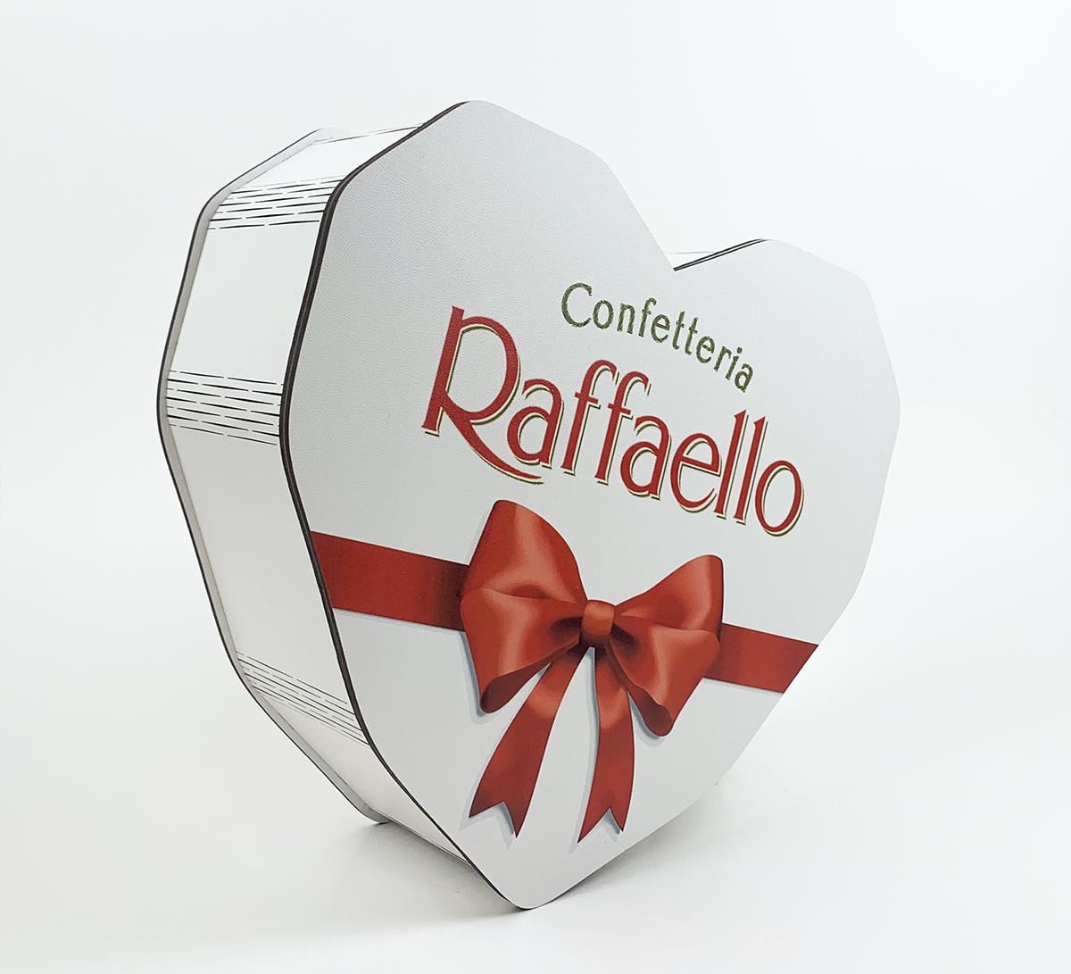 Коробка серце "Raffaello" велика Білий (5791)