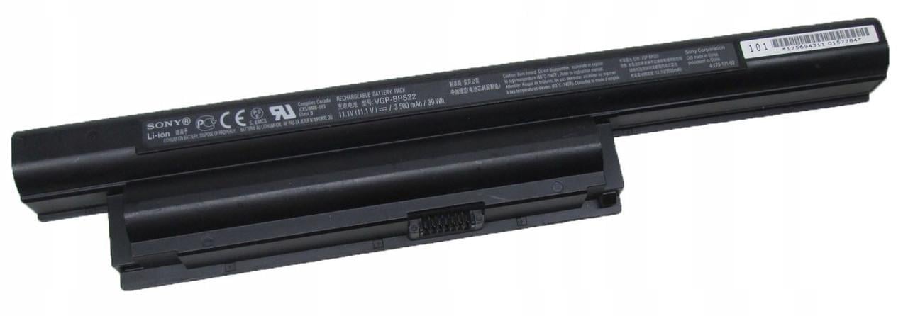 Аккумулятор для ноутбука SONY VGP-BPS22 /11,V/5200 mAh/VPCEA20/VPCEB10/VPCEB20