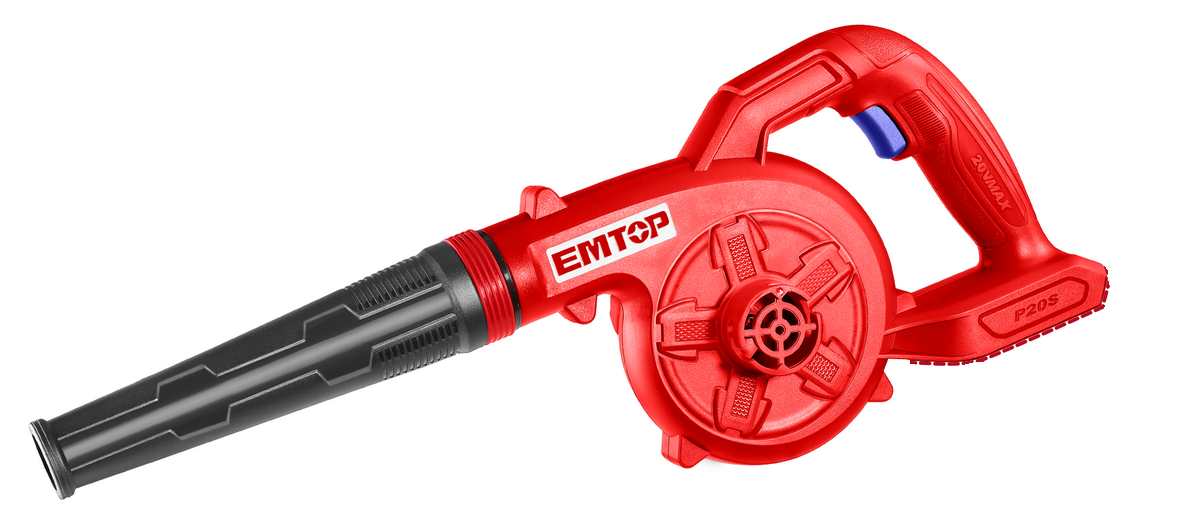 Воздуходувка садовая аккумуляторная EMTOP ELAB20028 без АКБ и ЗУ