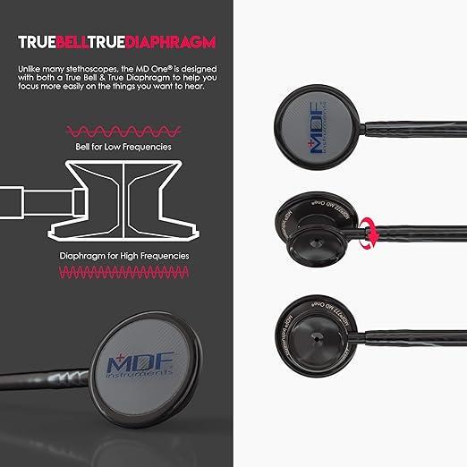 Стетоскоп MDF Instruments з двома головками для діагностики звуків - фото 3 Стетоскоп MDF Instruments з двома головками для діагностики звуків - фото 3