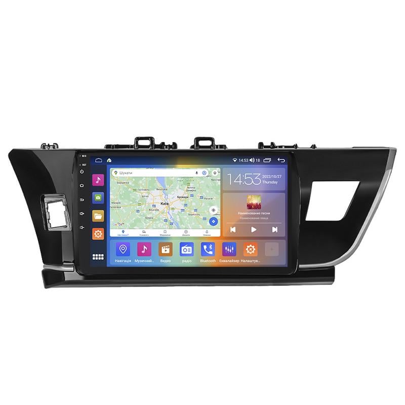 Автомагнитола штатная Lesko 4G/CarPlay/GPS/Wi-Fi для Toyota Corolla XI E160/E170 2012-2016 4/64Gb 10" (1725349920)