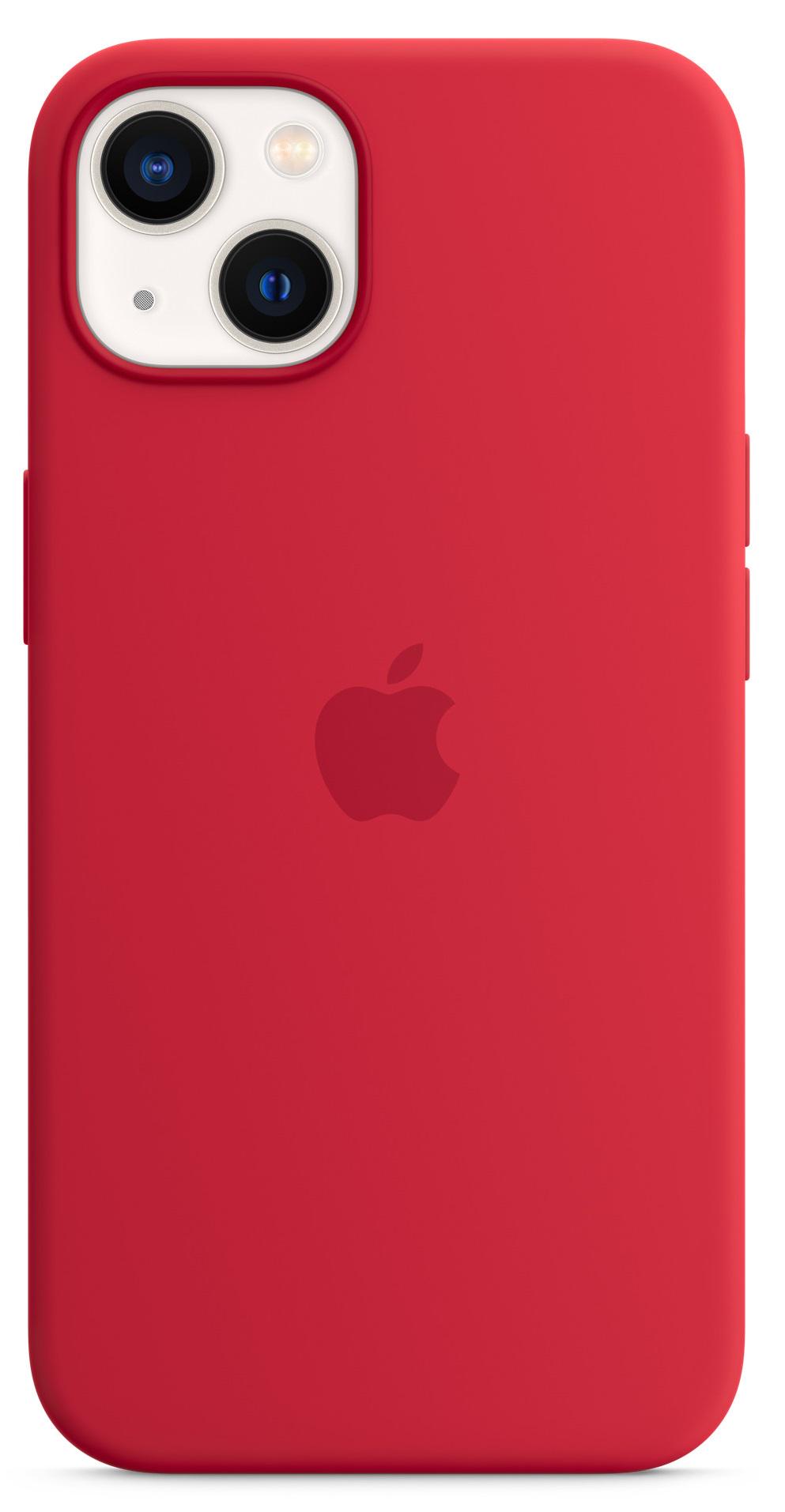 Чохол силіконовий Silicone Case MM2C3ZE/A MagSafe для Apple Iphone 13 Red (12089488) - фото 8