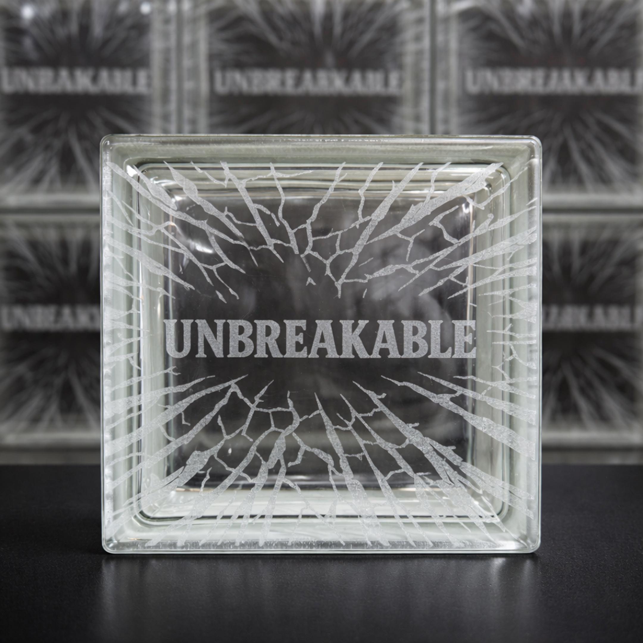 Стеклоблок Brickland Unbreakable Symbol Glass с индивидуальной гравировкой (BL-SYMBOL-GL2)