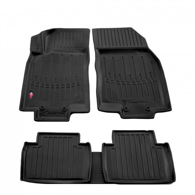 Килимки в салон з бортами Stingray для Nissan X-Trail T32 2014-2020 рр. (5014025)