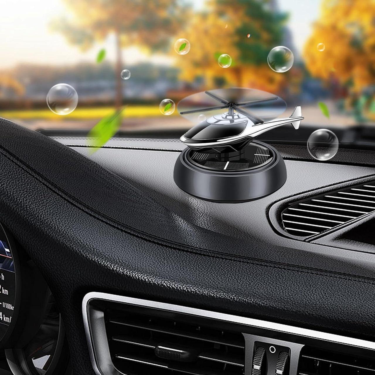 Ароматизатор в автомобіль Гвинтокрил на сонячній батареї Чорний (Е051457) - фото 6 Ароматизатор в автомобіль Гвинтокрил на сонячній батареї Чорний (Е051457) - фото 6