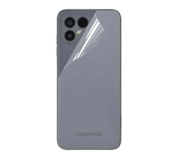 Пленка противоударная гидрогелевая Hydrogel Film для Fairphone 4 на заднюю панель Transparent
