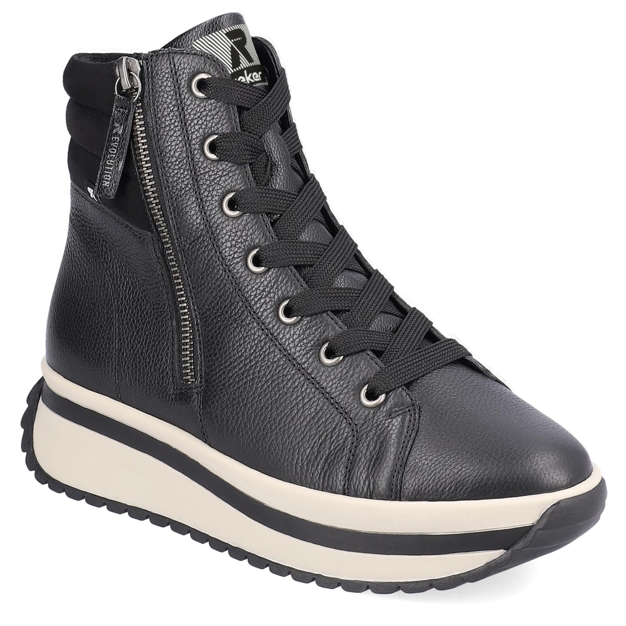 Ботинки женские осенние RIEKER Evolution повседневные р. 41 Черный (056360-41)