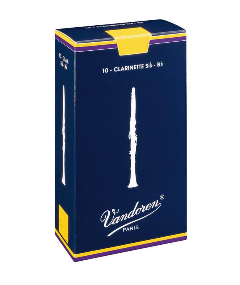 Трость для кларнета Bb Vandoren Bb Clarinet Traditional 3 10 шт. (G-739805) - фото 1