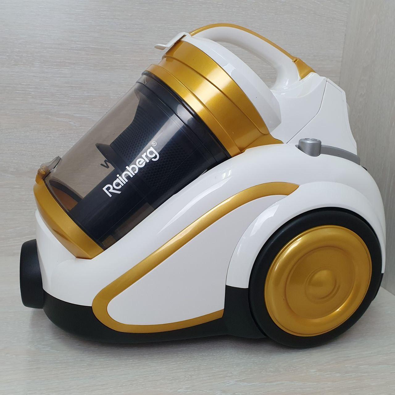 Пылесос колбовый Rainberg RB-658TB с регулятором мощности/турбощеткой 5200 Вт (RB-658TB) - фото 7