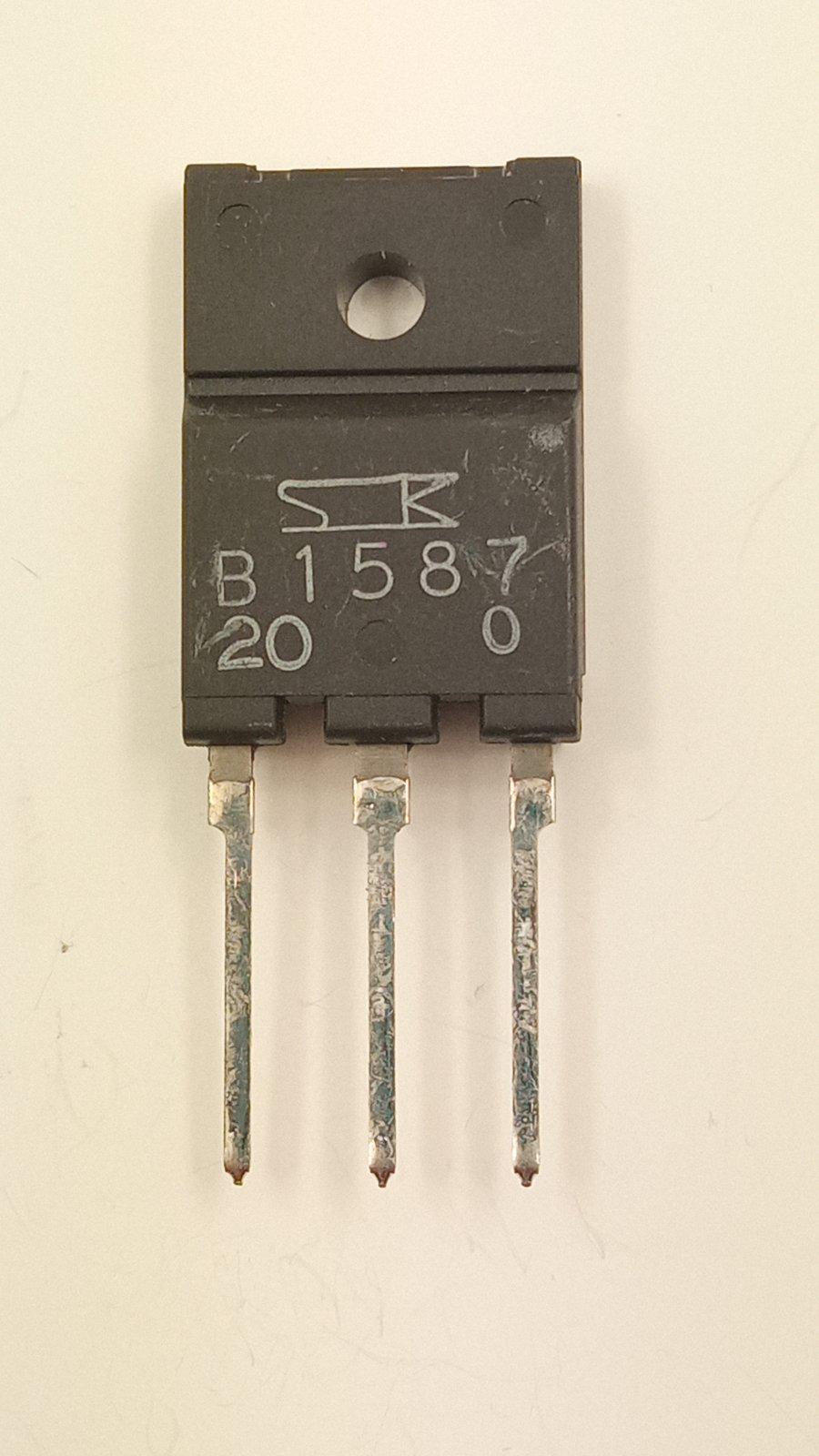 Транзистор 2SB1587 pnp -Dar 160V/8A/75W h5000 (06106)