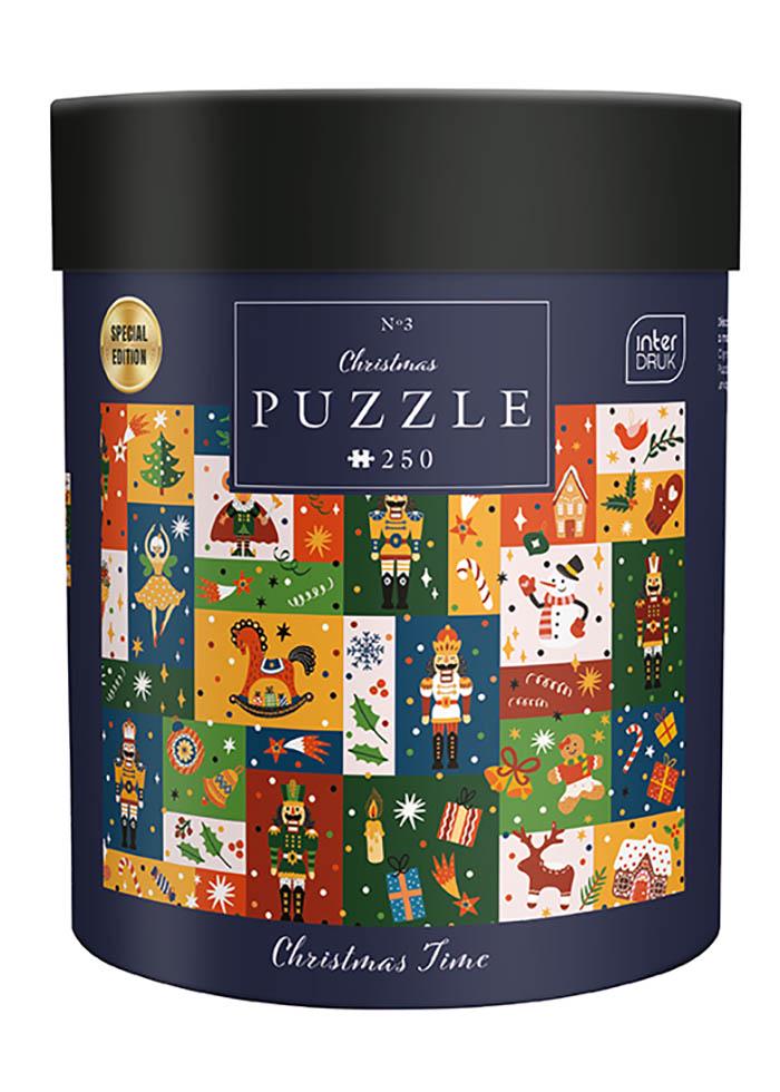 Пазли тришарові InterDRUK Christmas Time 250 шт. (376268)
