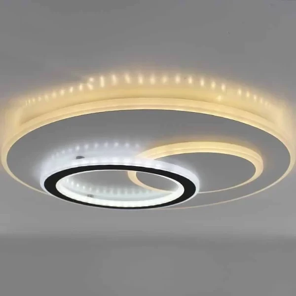 Люстра умная LED Smart 80 Вт Белый/Черный