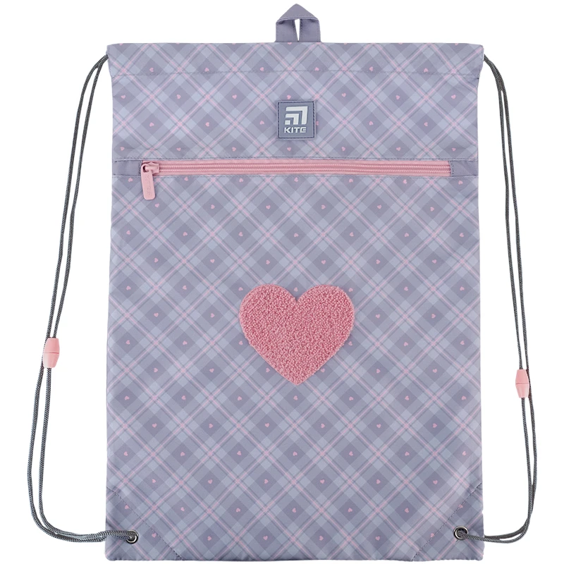 Сумка для обуви KITE Fluffy Heart (K24-601M-23)