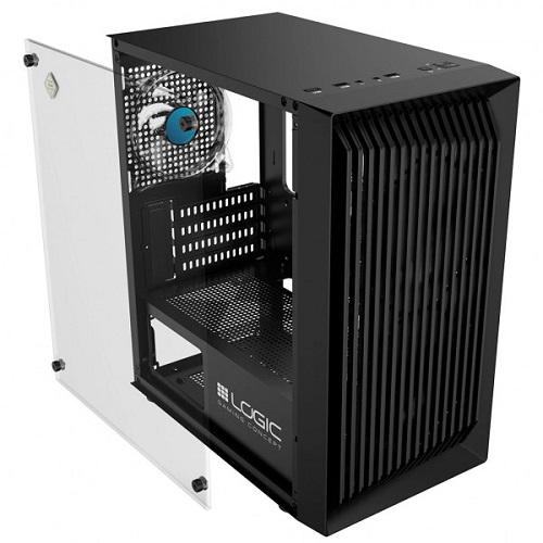 Корпус для ПК LogicConcept AM-ATOS-10-0000000-0002 ATOS MESH/GLASS ARGB 3x120 мм без БЖ mATX Black (570529) - фото 7