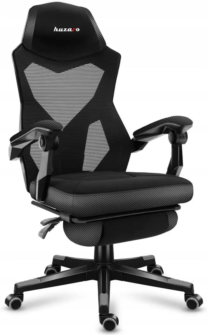 Компьютерное кресло геймерское Huzaro Combat 3.0 Black (136708159)