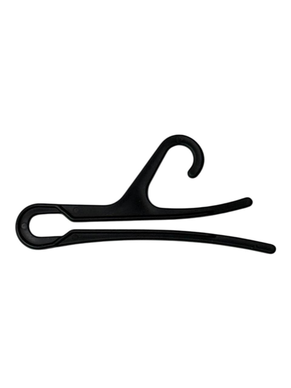 Крючок пластиковый для носков и галстуков соединительный 8 см Черный (0021) Крючок пластиковый для носков и галстуков соединительный 8 см Черный (0021)