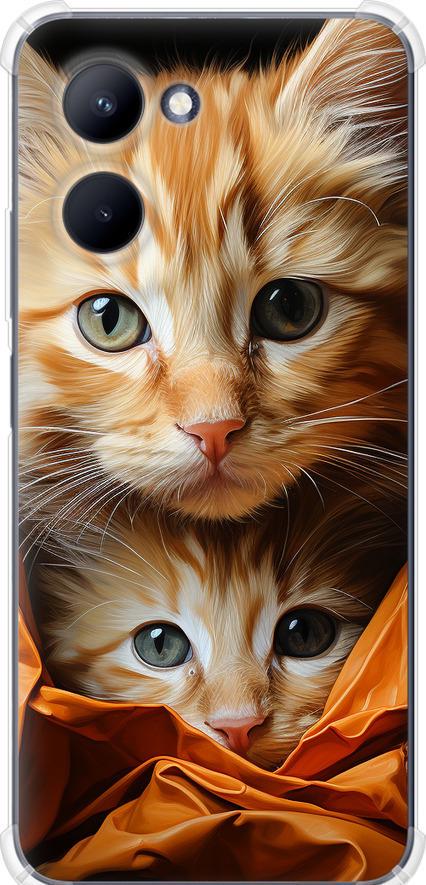 Чехол на Realme C33 Котики 2 (5664sp-2870-42517)