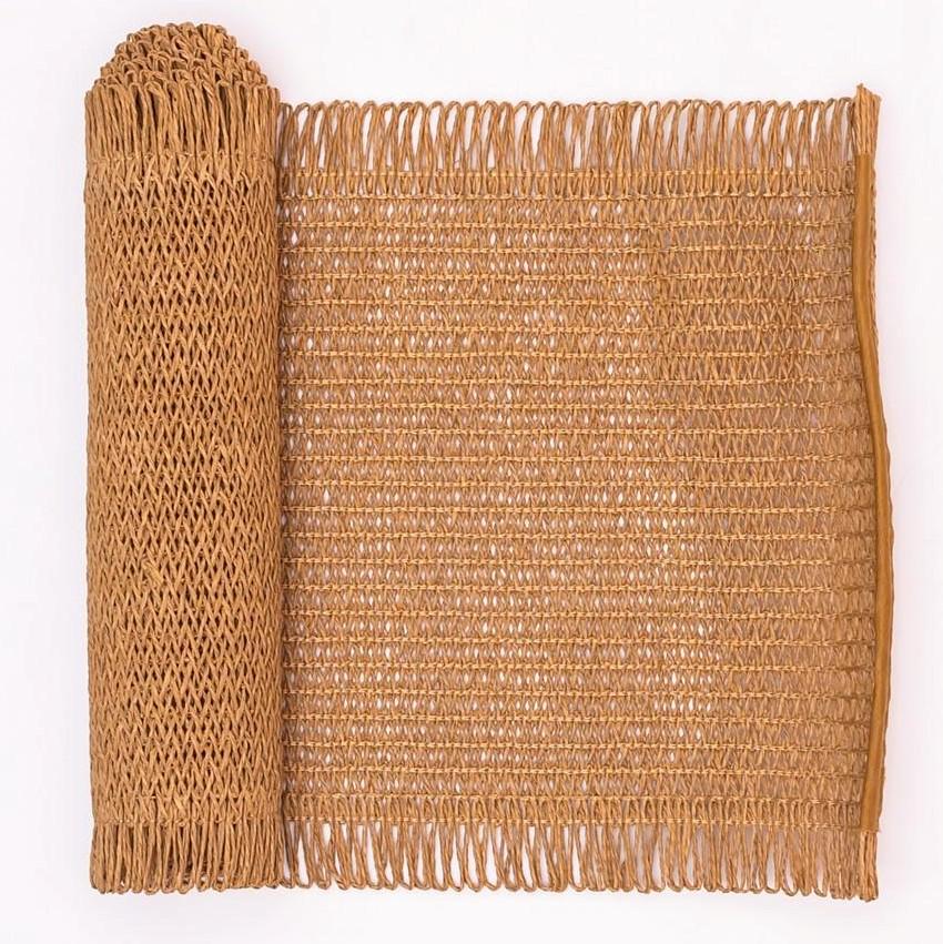 Доріжка раннер для сервірування столу Fringe 120x30 см Пісочний (HP-35-19BR)