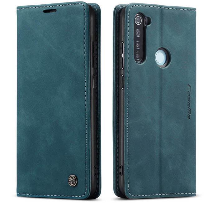 Чехол книжка с магнитом CaseMe Xiaomi Redmi Note 8 2021 Sea Green (27374-56)