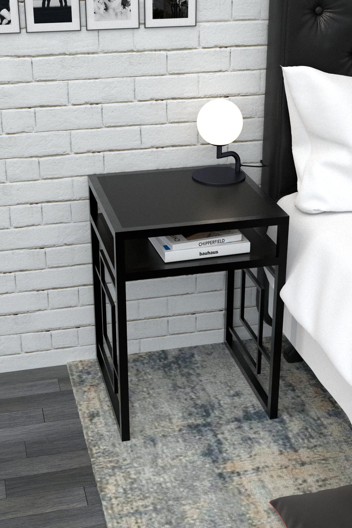 Тумба приліжкова EcoLoft Естелія DSP-1087 лофт (23695006) - фото 3