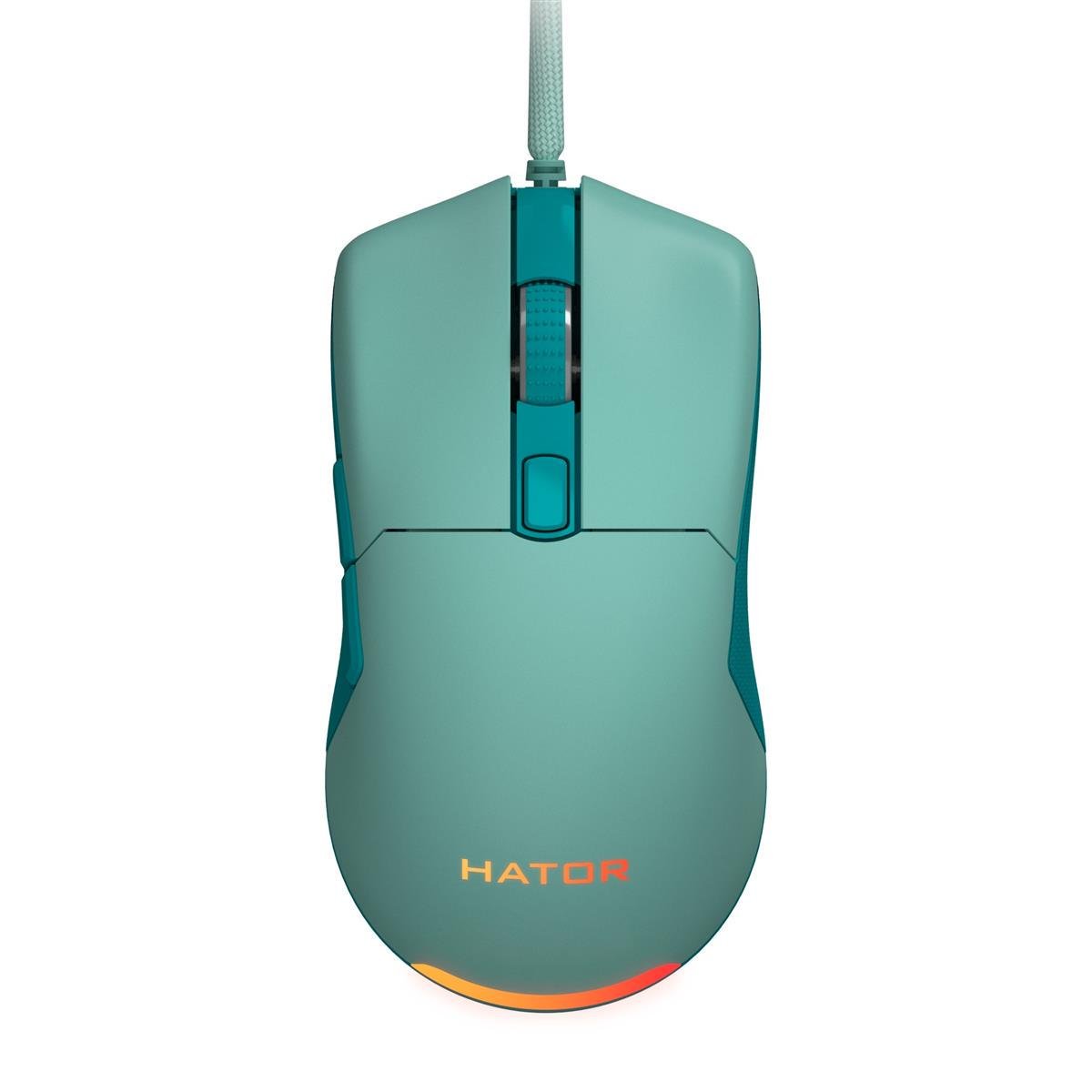 Мишка ігрова провідна Hator Pulsar 2 16000 dpi RGB Kailh Mint (629404)