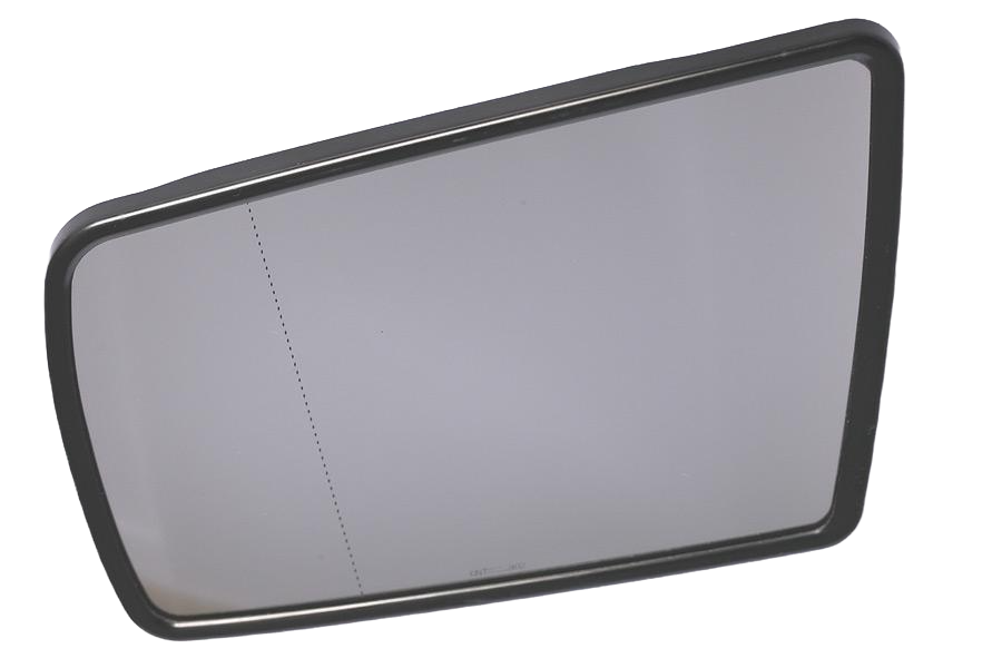 Вкладыш зеркала бокового AVTM Mercedes C W202 97-00/E W210 95-99/S W140 91-98 левый плоск. 186411539 Голубой