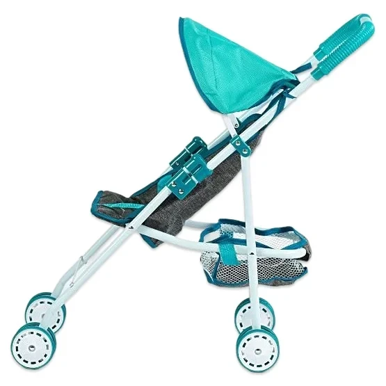 Тележка для кукол TK Group складная конструкция с корзиной в пакете - фото 4 Тележка для кукол TK Group складная конструкция с корзиной в пакете - фото 4