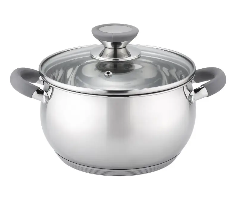 ᐉ Кастрюля Bohmann Barton Steel 5-слойное дно индукция 1,8 л 6х10,5 см ...