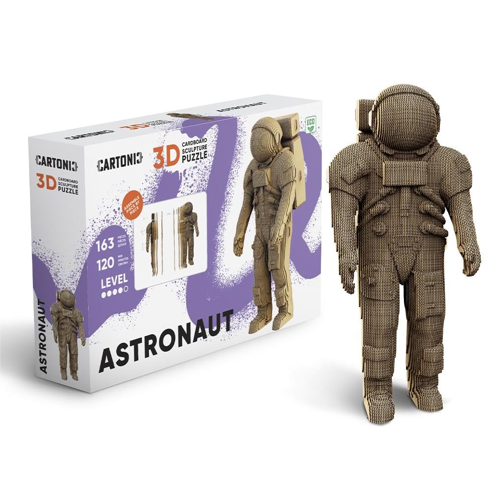 Пазл-конструктор 3D картонный Cartonic 3D Puzzle ASTRONAUT Космонавт (33394567)